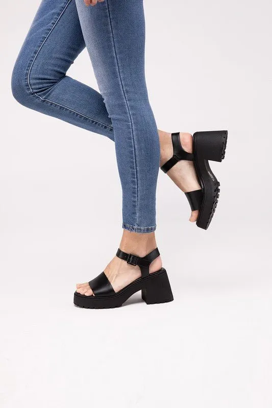 Platform Heel Sandals