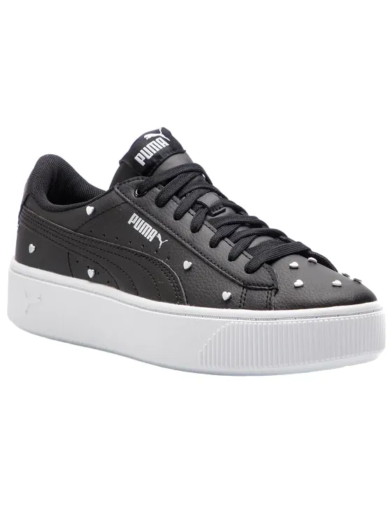 Puma scarpa sneakers da donna Vikky Stacked Studs 369636 01 nero