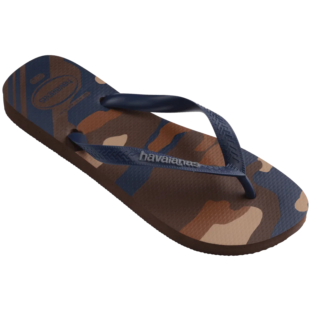 Top Camu Flip Flops